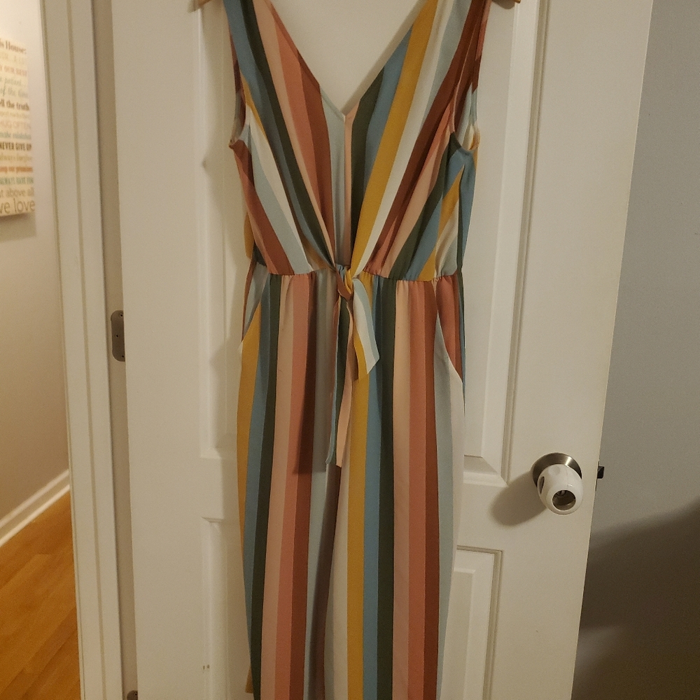 Multi colored  Ankle length jumper